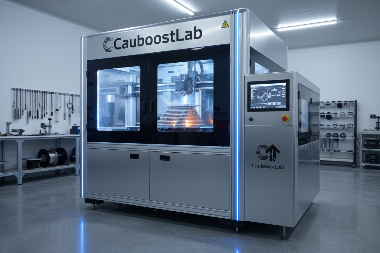  makinenin Üstüne CauboostLab yazarmısın